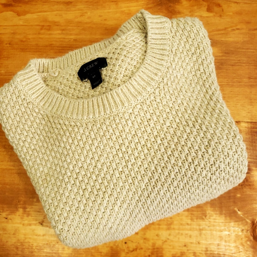 J.crew heavyweight knit sweater